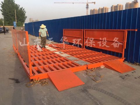 點擊查看詳細信息<br>標(biāo)題：6m長免基礎(chǔ)型工程洗車機 閱讀次數(shù)：6086